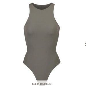 Skims Fits Everybody Highneck Bodysuit